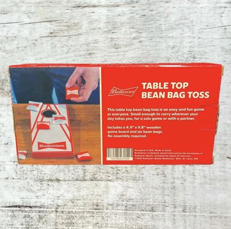 Budweiser Mini Cornhole Game Tabletop Cornhole Set