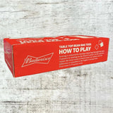 Budweiser Mini Cornhole Game Tabletop Cornhole Set