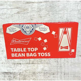 Budweiser Mini Cornhole Game Tabletop Cornhole Set