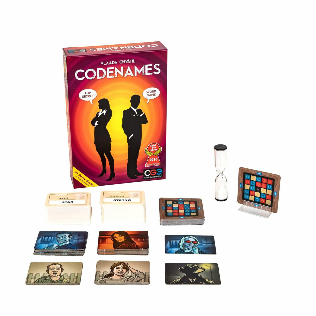 CGE Czech Games Edition Codenames Boardgame.