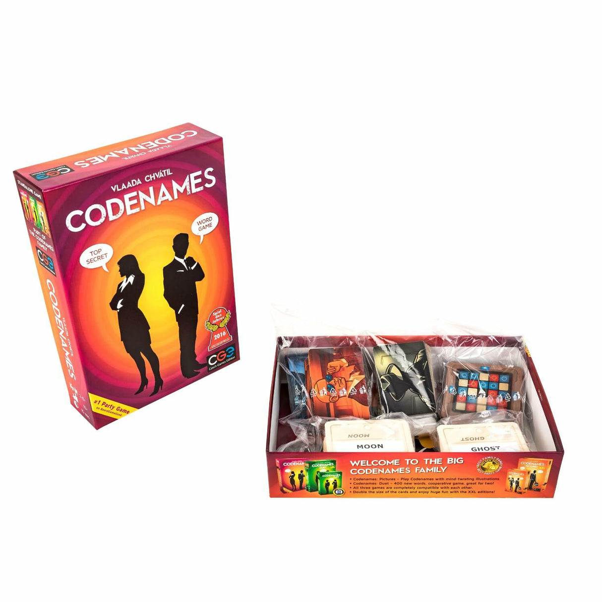 CGE Czech Games Edition Codenames Boardgame.