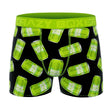 CRAZYBOXER Bud Light Lime Can Men's Boxer Briefs - XL.