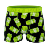 CRAZYBOXER Bud Light Lime Can Men's Boxer Briefs - XL.