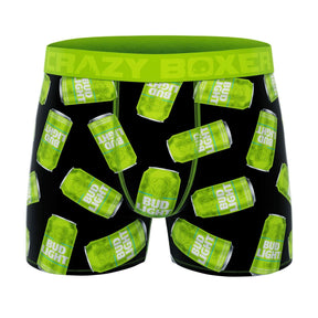 CRAZYBOXER Bud Light Lime Can Men's Boxer Briefs - XL CRAZYBOXER