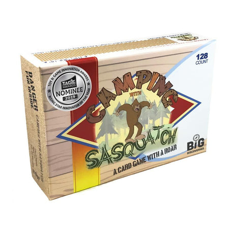 Camping with Sasquatch - Rummy Meets Slapjack Card Game.