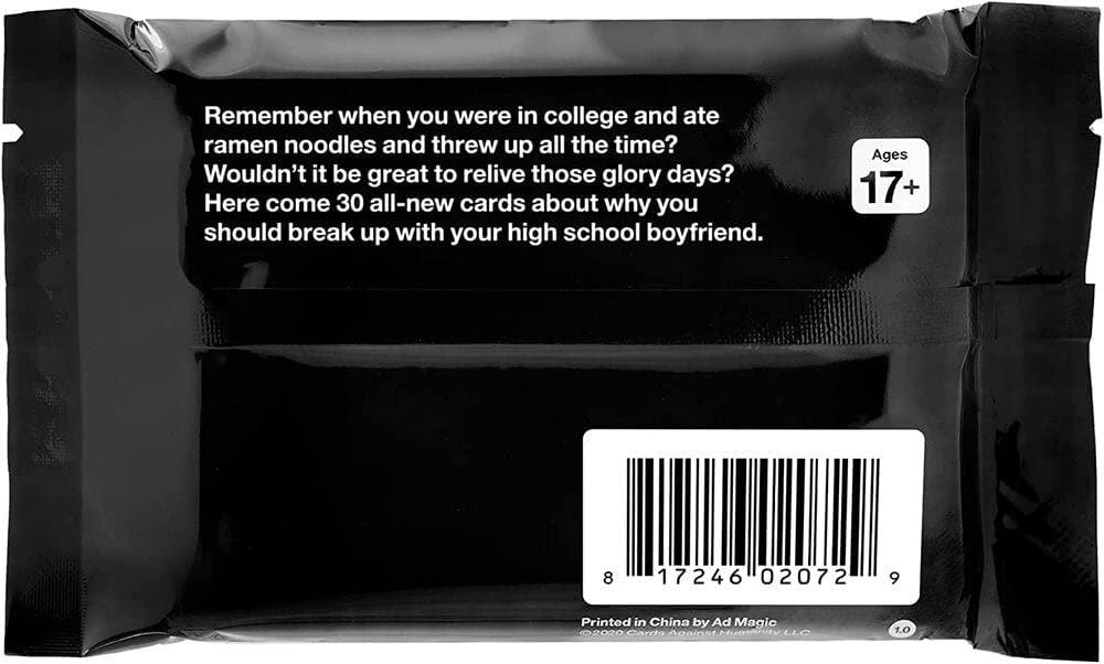 Cards Against Humanity: College Pack - mini expansion pack.