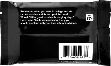 Cards Against Humanity: College Pack - mini expansion pack.