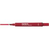 Carter's Permanent Markers - Large Chisel Point Marker - Red - 1 count.