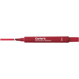 Carter's Permanent Markers - Large Chisel Point Marker - Red - 1 count.