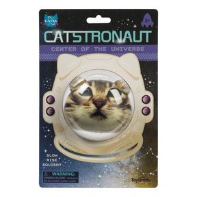 Catstronaut Slow-Rise Squishy Ball