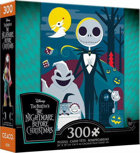 Ceaco - Disney - The Nightmare Before Christmas Puzzle - 300 Pieces.