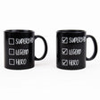Checklist Superdad Heat Reveal Mug.