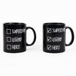 Checklist Superdad Heat Reveal Mug.