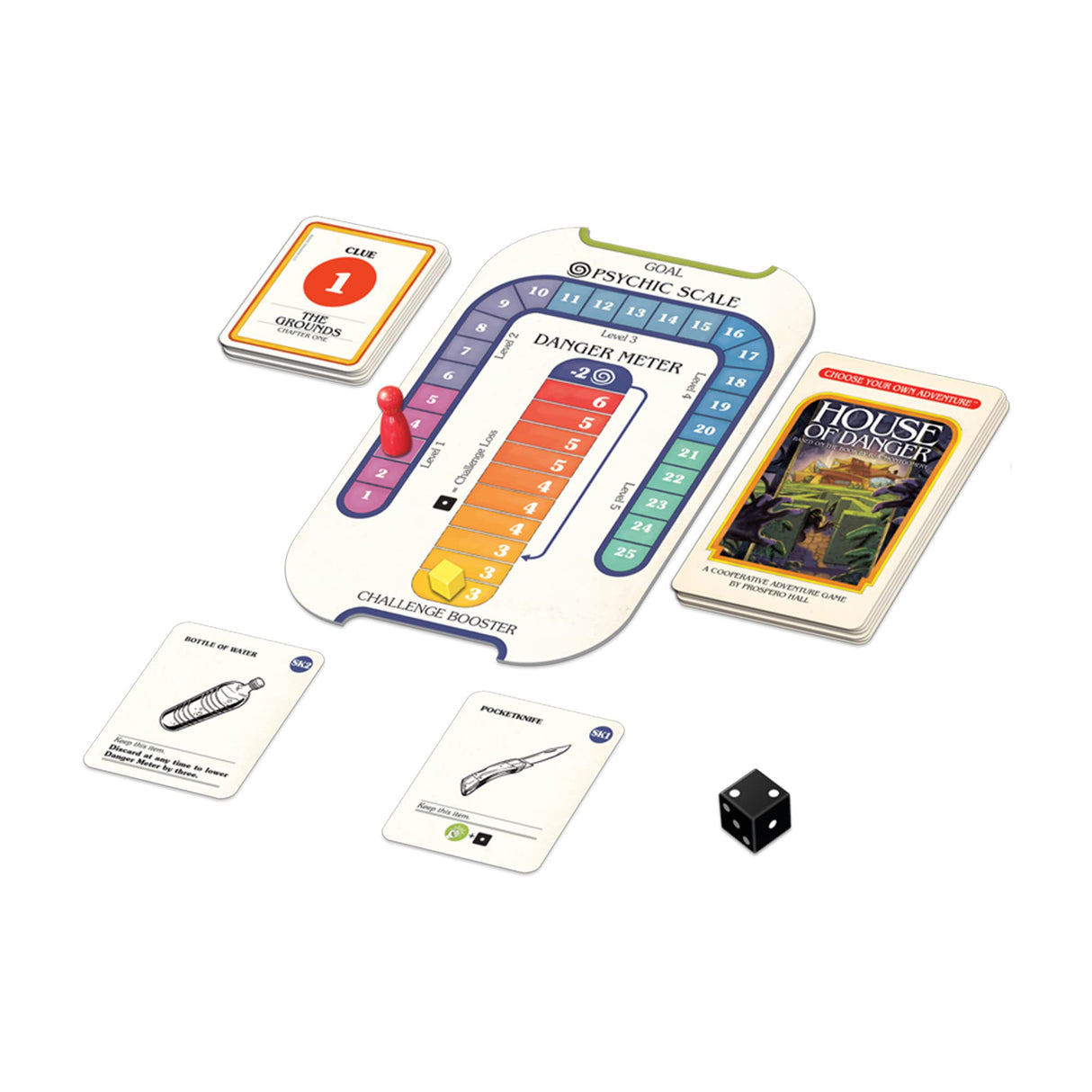 Choose Your Own Adventure House of Danger Strategy Game.