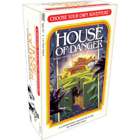 Choose Your Own Adventure House of Danger Strategy Game.
