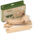 Conductor Carl Wood Train Track 6" Straight Tracks (Pack of 4)