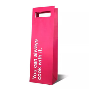 'Cook With It' Wine Gift Bag