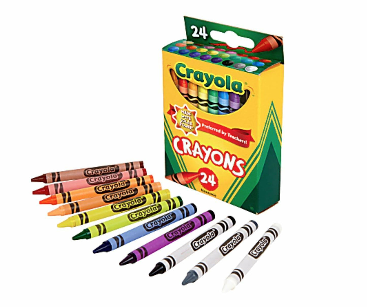 Crayola 24 Count Box of Crayons.