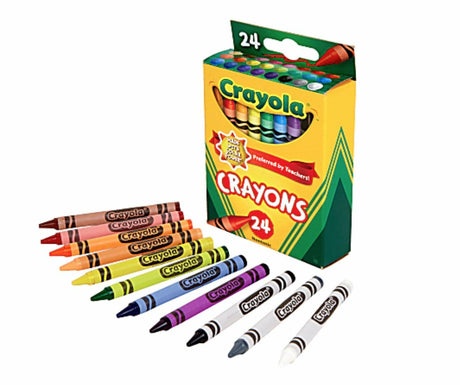 Crayola 24 Count Box of Crayons.