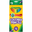 Crayola Colored Pencils Pre-sharpened, 12 Count Crayola