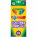 Crayola Colored Pencils Pre-sharpened, 12 Count Crayola