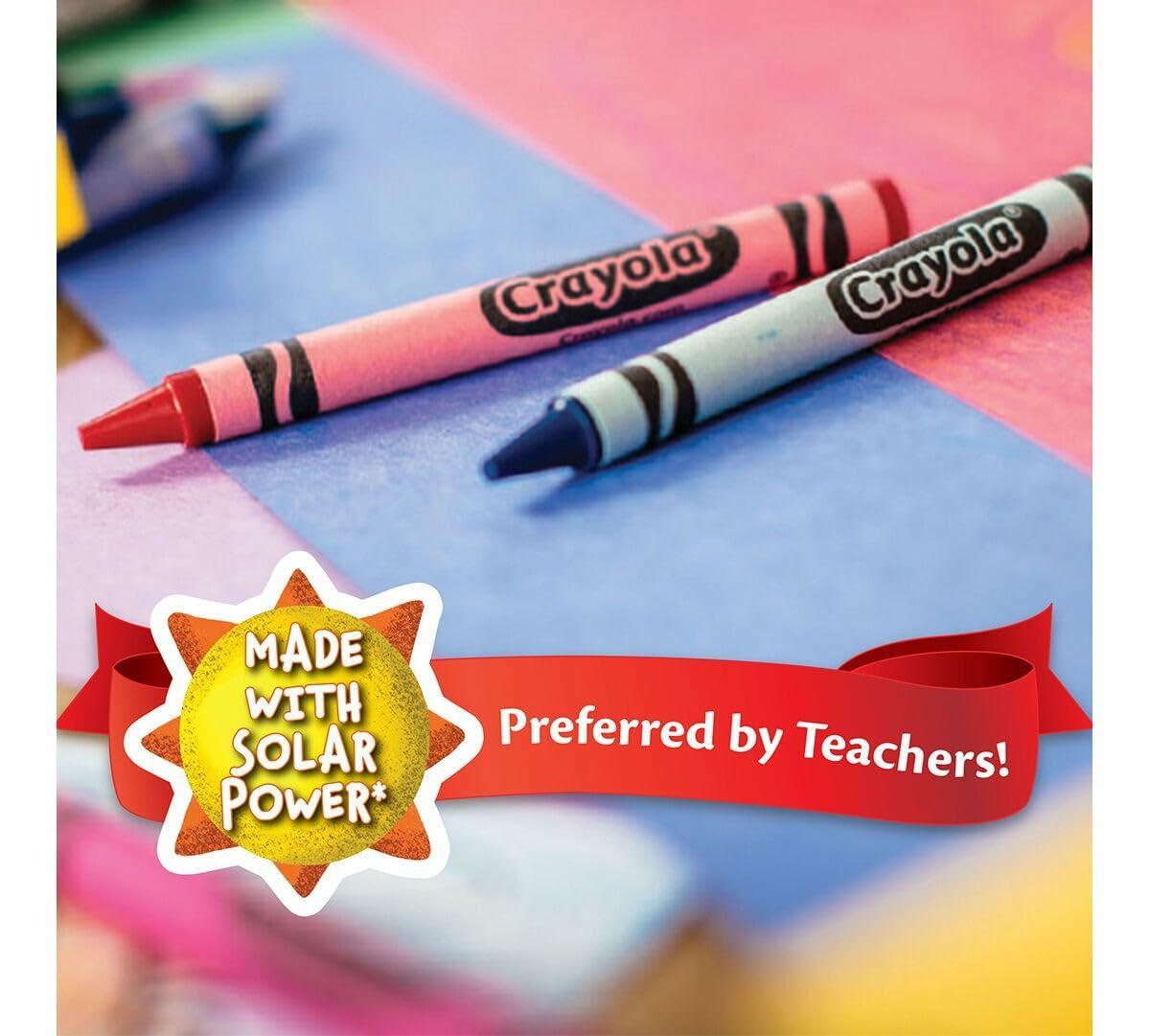 Crayola Crayons, Assorted Classic Colors, 24 Count.