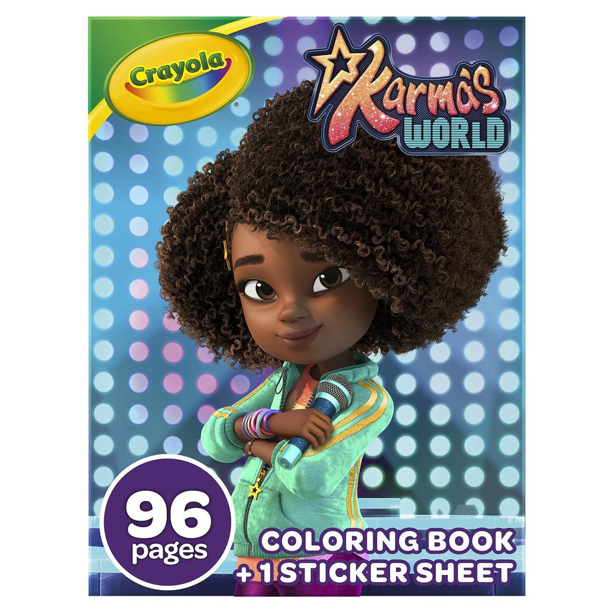 Crayola Karma's World Coloring Book.