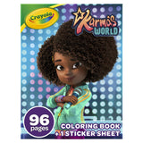 Crayola Karma's World Coloring Book.