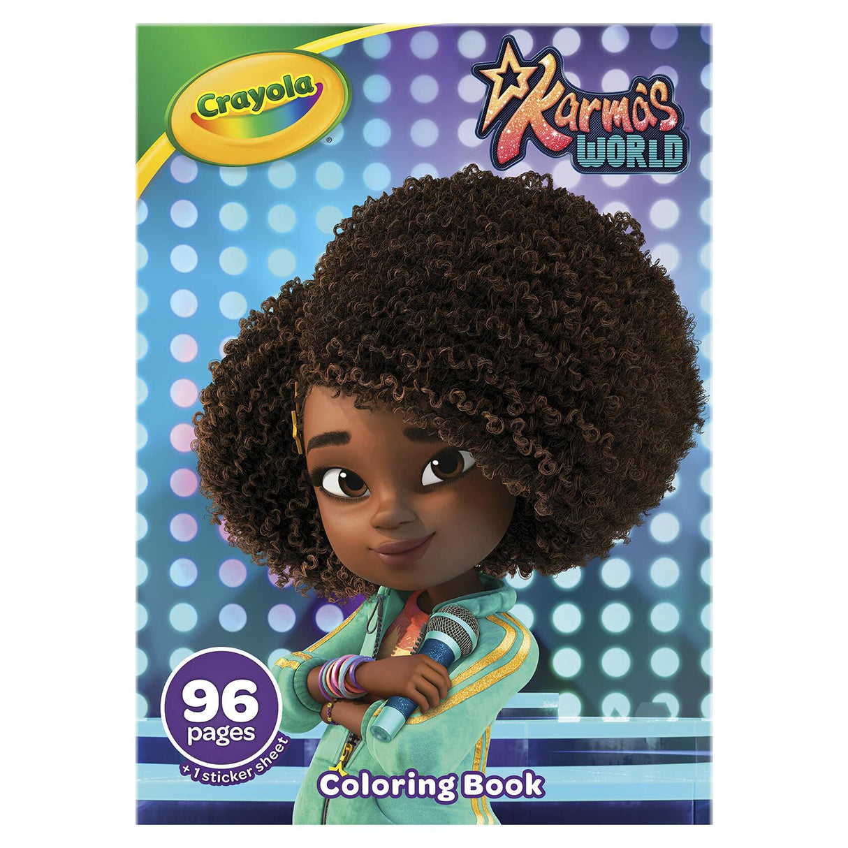 Crayola Karma's World Coloring Book.