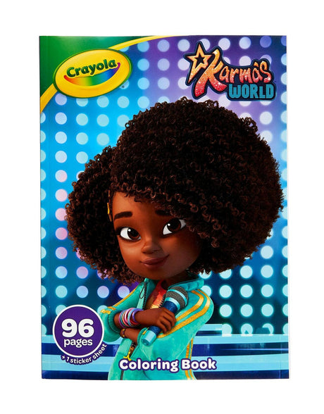 Crayola Karma's World Coloring Book.