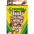 Crayola® Colors Of The World Crayons - Pack of 24 Crayons Crayola