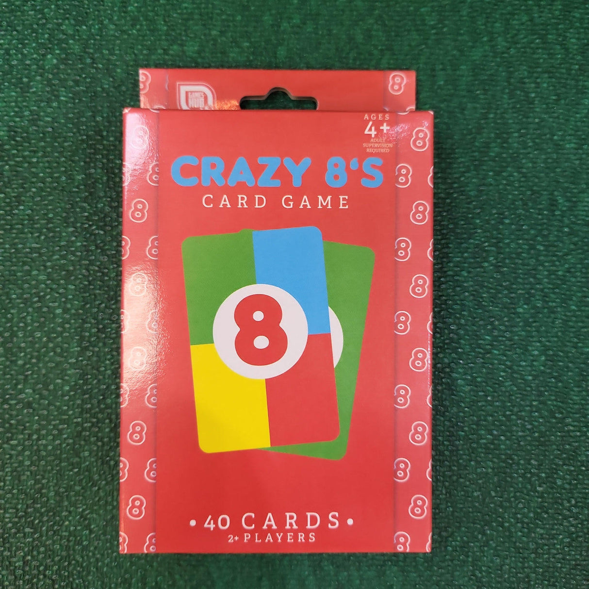 Crazy 8's Card Game.