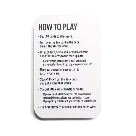 DOGPILE Card Game by The Imagineering Company