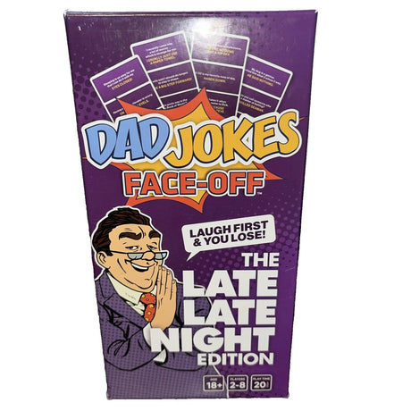 Dad Jokes Face Off - Late Night Edition Party Game