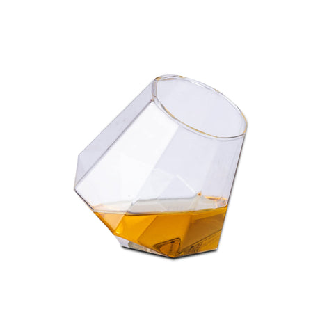 Diamond Shaped Scotch Glasses - Set of 2.