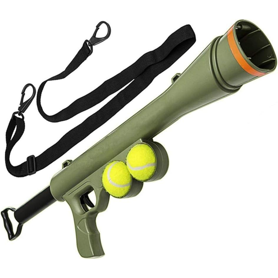 Dog Tennis Ball Launcher Bazooka Game