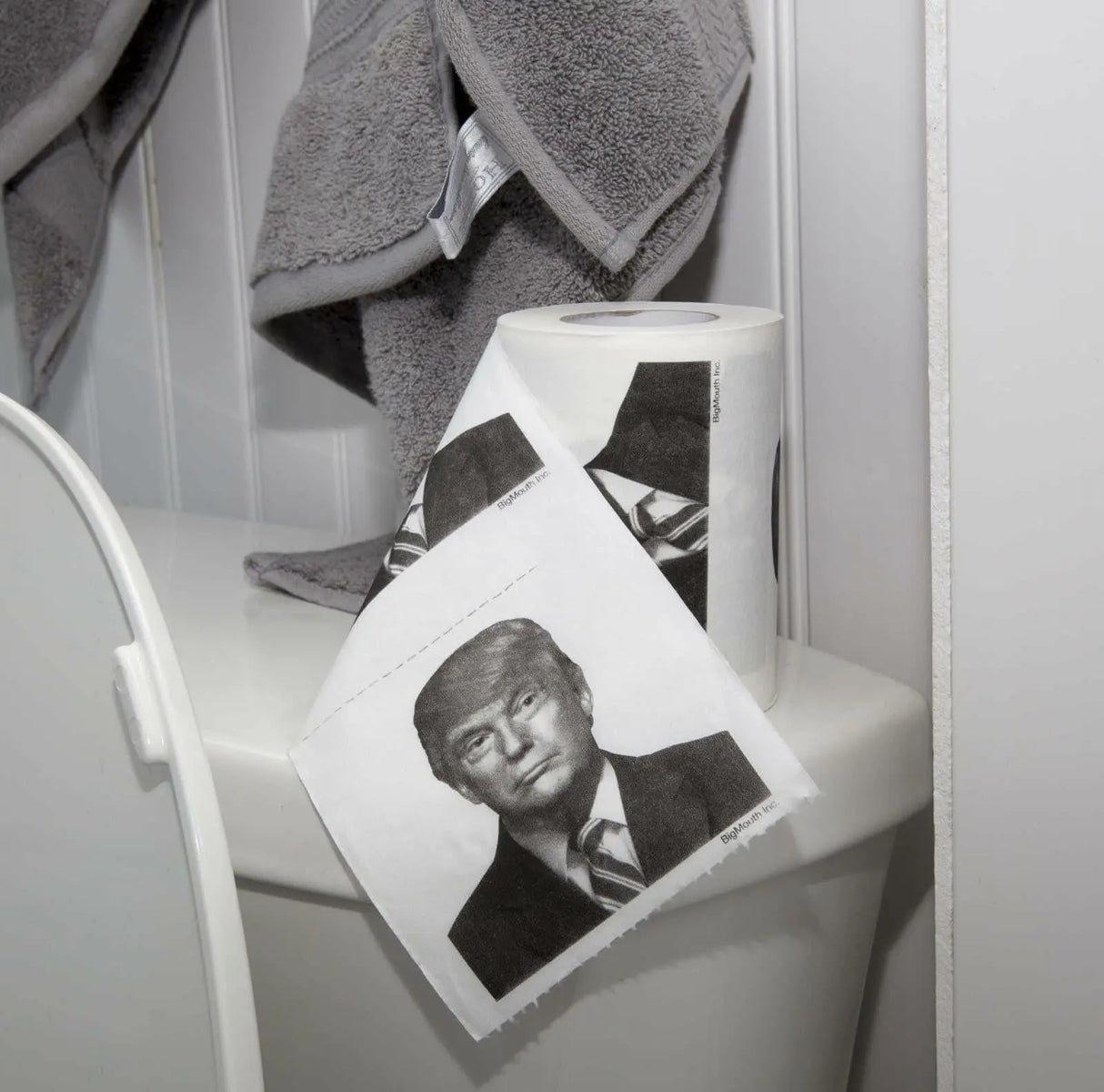 Big Mouth Inc Donald Trump Novelty Toilet Paper.