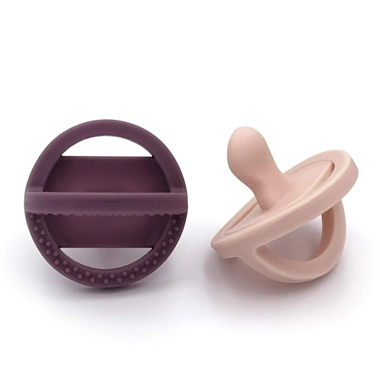 Doodle & Co. London Classic Pacifier for New Born Babies | BPA Free Angled Shape 100% Silicone for Infants with & Without Teeth | Helps Promote Healthy Oral Development | 0+ Months | 2 Pack 