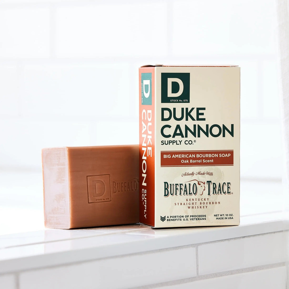 Duke Cannon Big Bourbon Bar Soap - Buffalo Trace Bourbon 