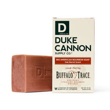 Duke Cannon Big Bourbon Bar Soap - Buffalo Trace Bourbon.