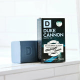 Duke Cannon Big Brick of Soap Midnight Swim - Refreshing Aquatic Scent with Green Top Notes, 10 oz Men's Soap Bar (Single Bar) 