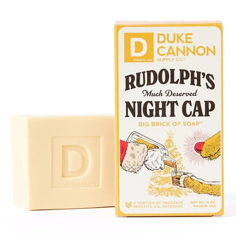 Duke Cannon Supply Co. Rudolph's Much Deserved Night Cap Bar Soap Duke Cannon Supply Co.