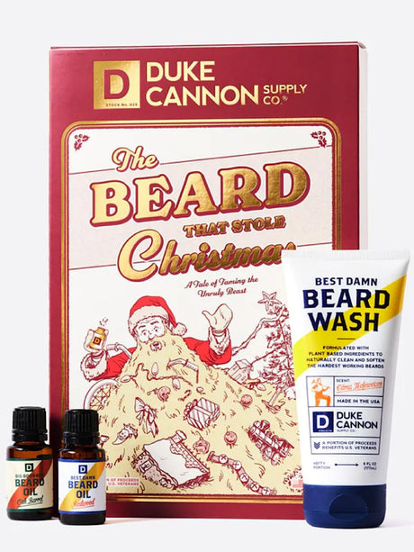 Duke Cannon Supply Co. The Beard that Stole Christmas Beard Gift Set Duke Cannon Supply Co.