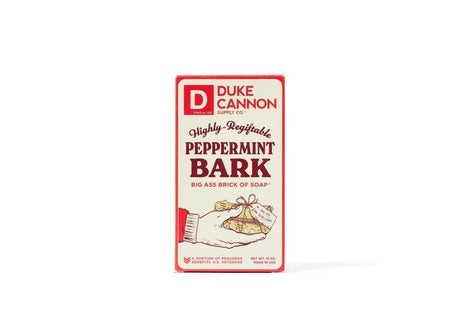 Duke Cannon Supply Co. Big Brick of Soap Bar - Peppermint Bark Scent