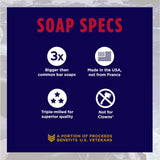 Duke Cannon Supply Co. Men's Bar Soap - Naval Diplomacy