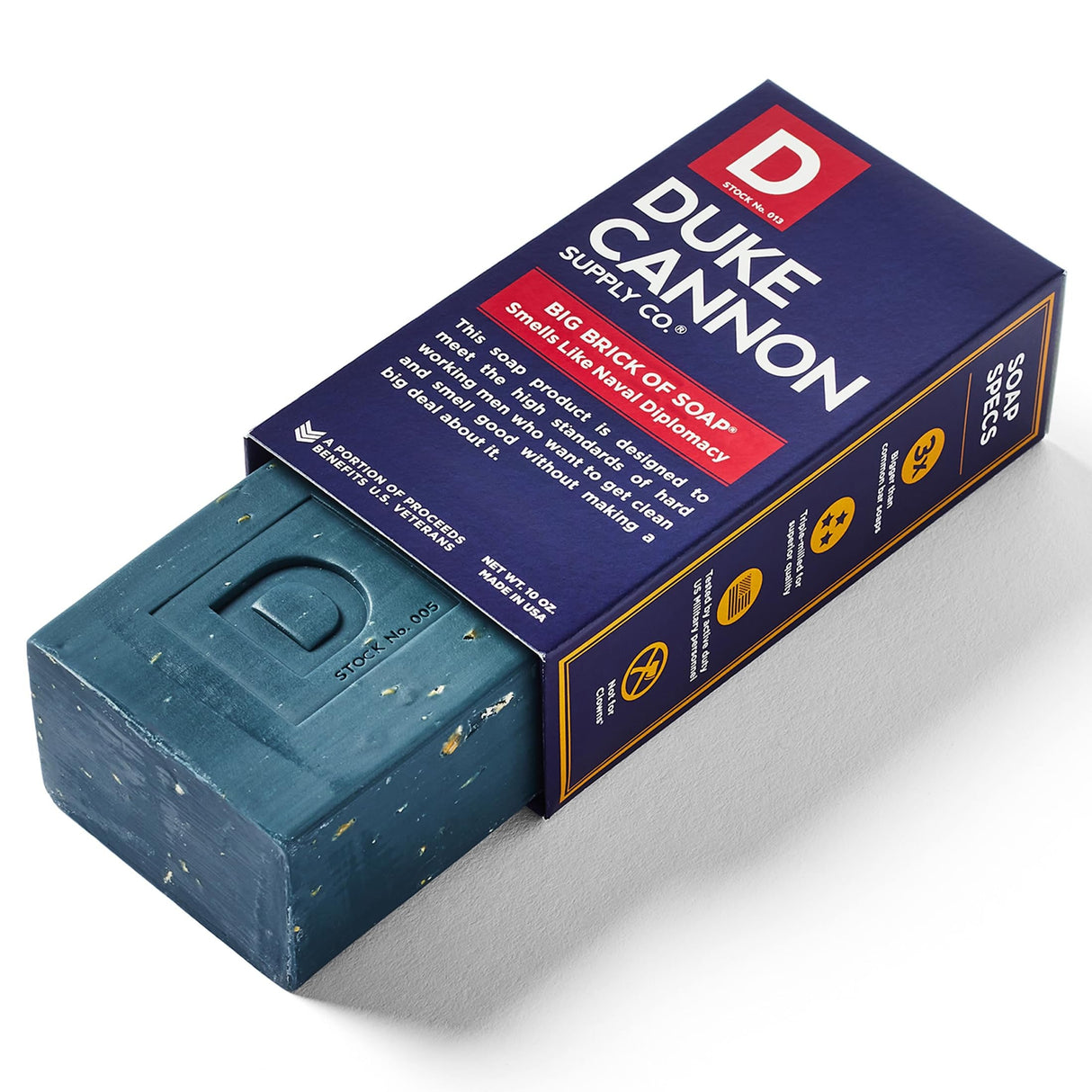 Duke Cannon Supply Co. Men's Bar Soap - Naval Diplomacy