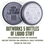 Duke Cannon Supply Co. Men's Shampoo Puck - Barrel Char No. 004