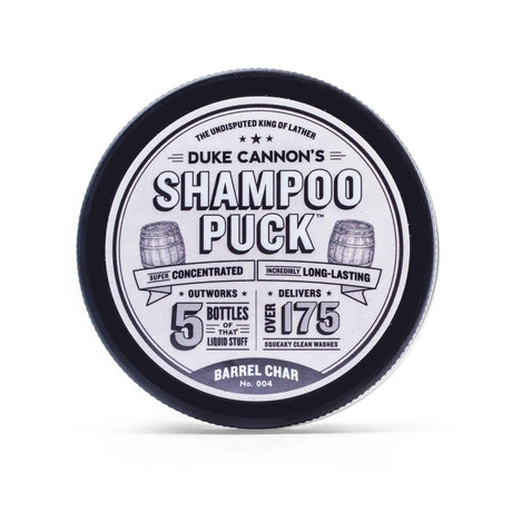 Duke Cannon Supply Co. Men's Shampoo Puck - Barrel Char No. 004