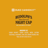 Duke Cannon Supply Co. Rudolph's Much Deserved Night Cap Bar Soap