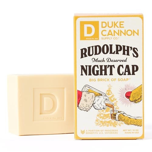 Duke Cannon Supply Co. Rudolph's Much Deserved Night Cap Bar Soap